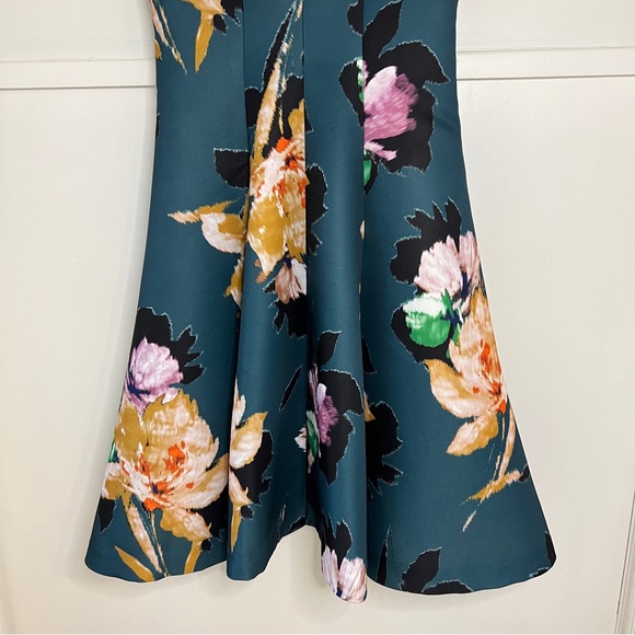 Anthropologie Moulinette Soeurs Baikal Floral Fit & Flare Midi Dress - Picture 6 of 15